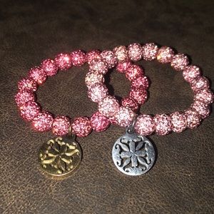 2 Rustic cuff bracelets